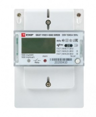 Однофазный счётчик электроэнергии SKAT 115E/1-5(60) SIROD (встроенное реле) EKF PROxima