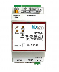 Контроллер УСПД ПУМА 30.05.06 v2.8 (3G, Ethernet)