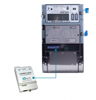 Модуль LoRaWAN для счётчика электроэнергии Меркурий 234
