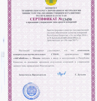 Сервер точного времени СТВ-01