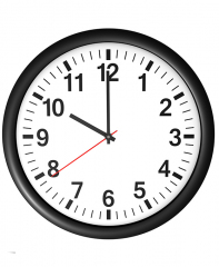 NTP-клиент аналоговые часы NAC-01-POE